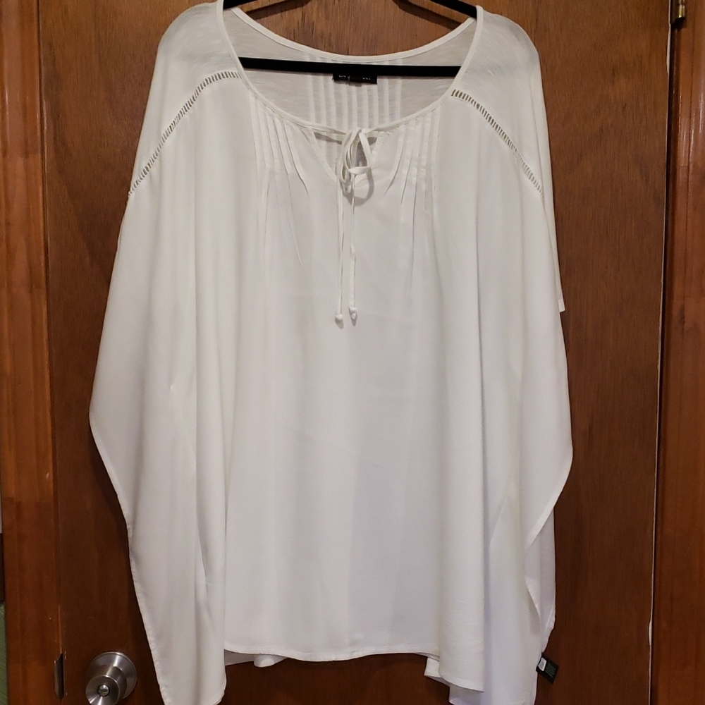 Lane Bryant White Women's Blouse